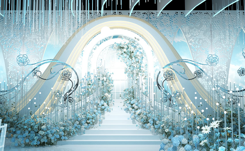 昌吉釡香烙馍村水晶厅效果展示